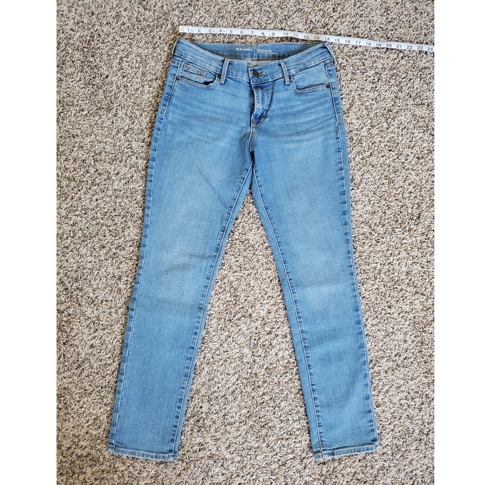 Short Old Navy Light wash Straight Leg Jeans